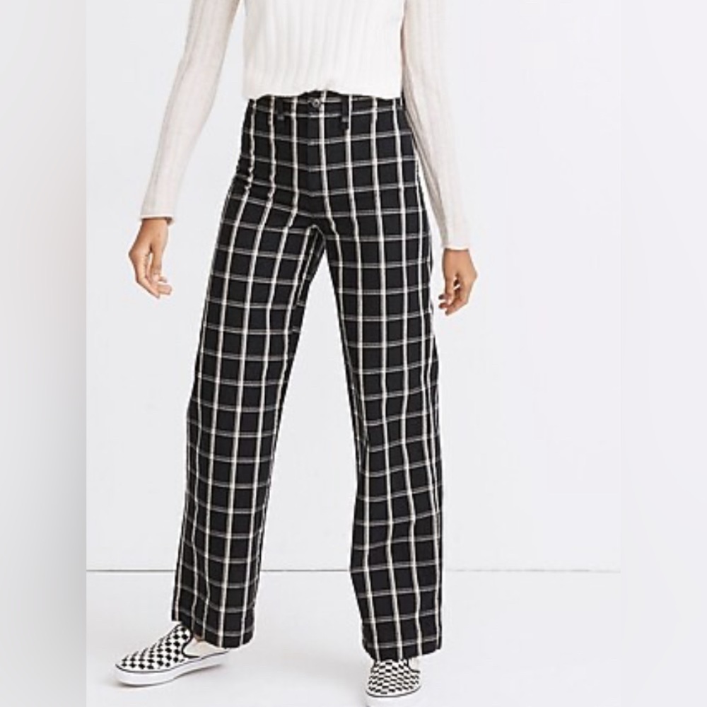 Madewell Emmett slim wide length pants
